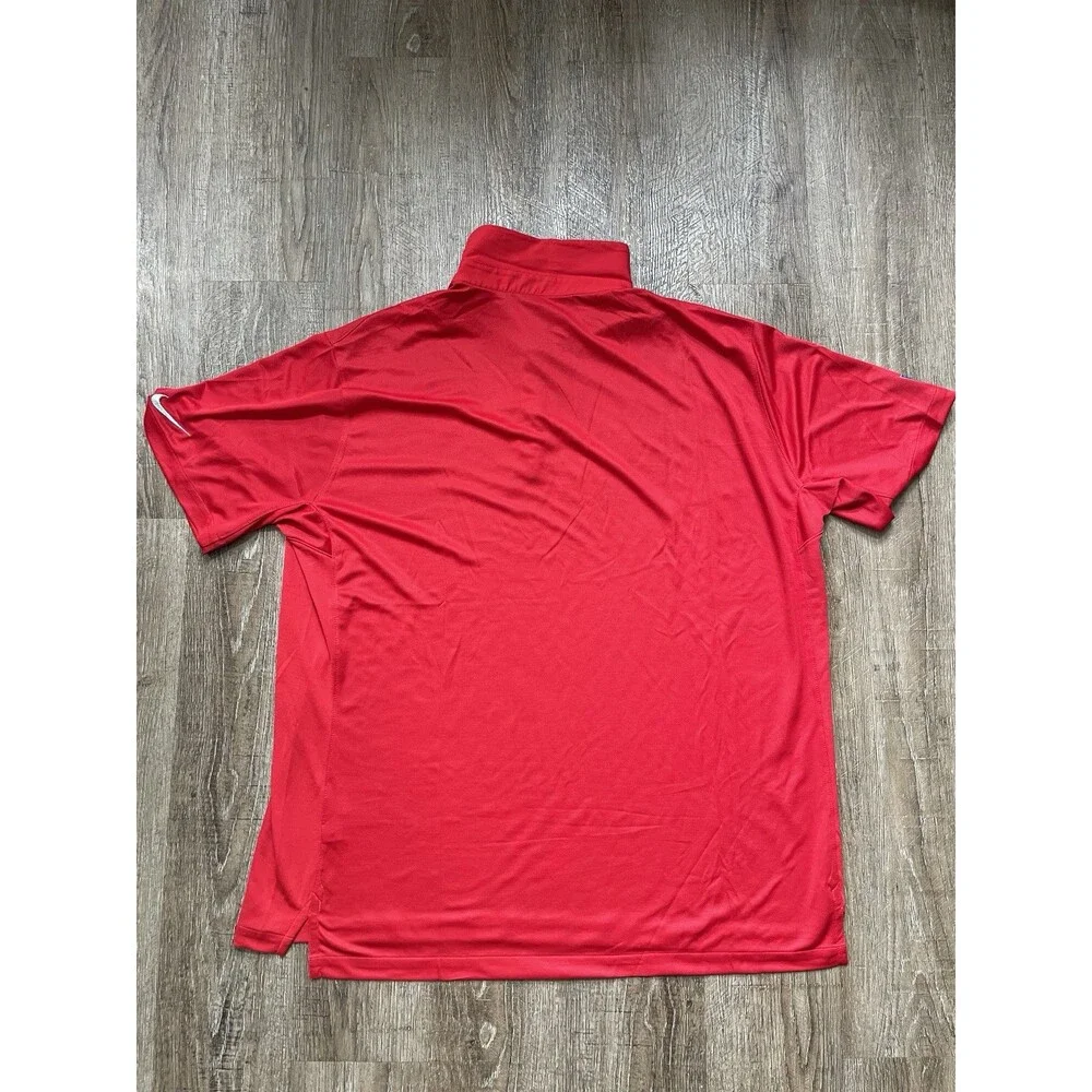 Nike On Field Pro Bowl Polo Shirt Mens Sz 2XL Red DH1941-657
